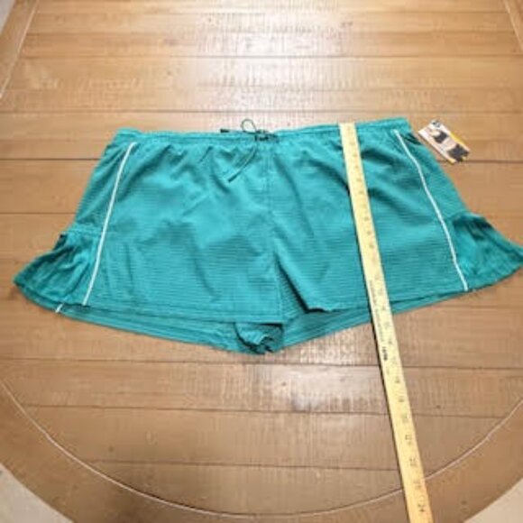 Avia Women’s Activewear Set Jacket + Running Shorts Green Size 3X NWT - Picture 9 of 12